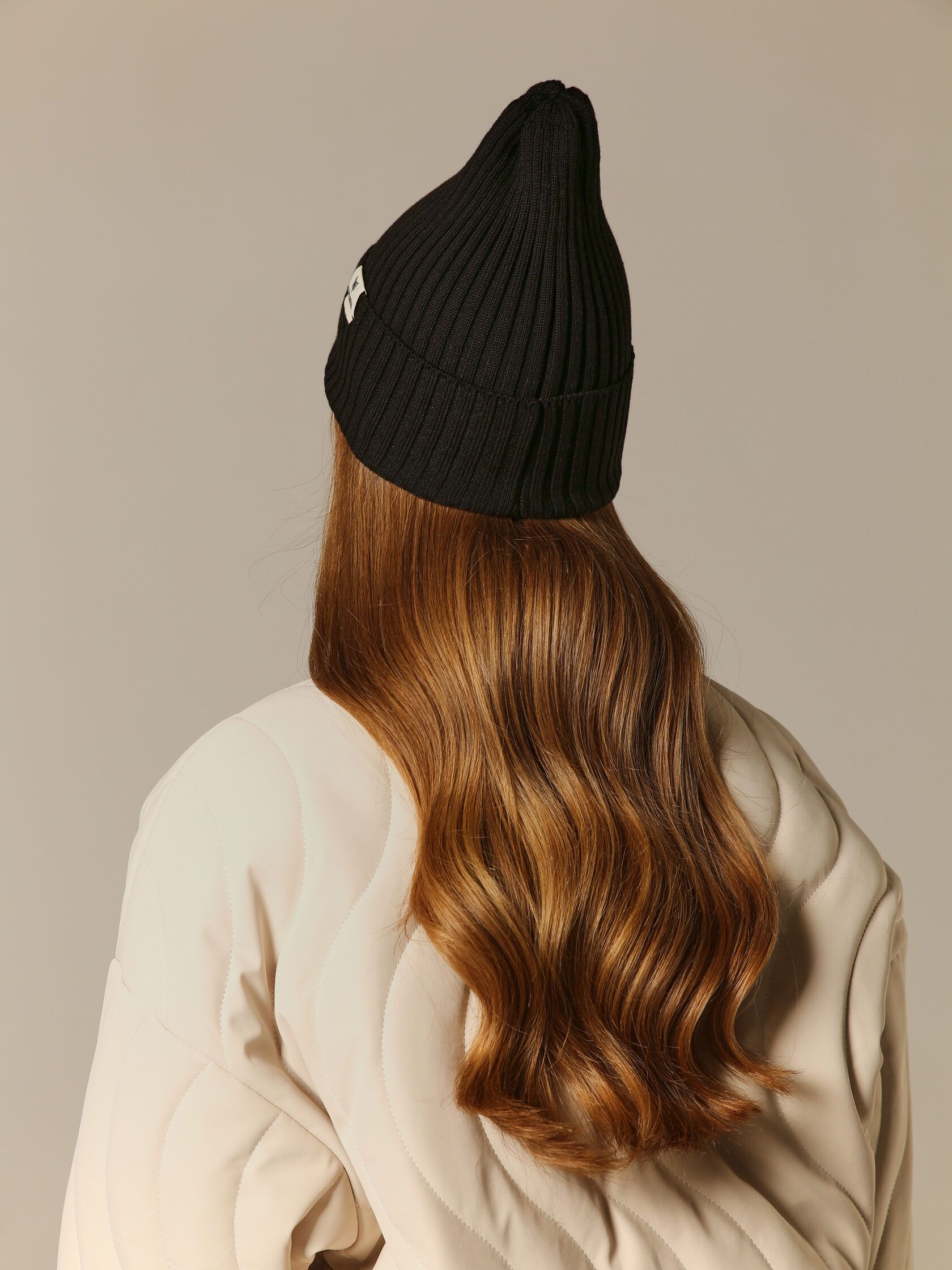 Шапка взрослая черный S-L