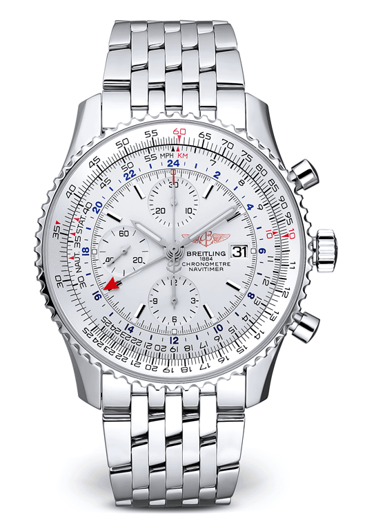 Breitling Navitimer, Серебро