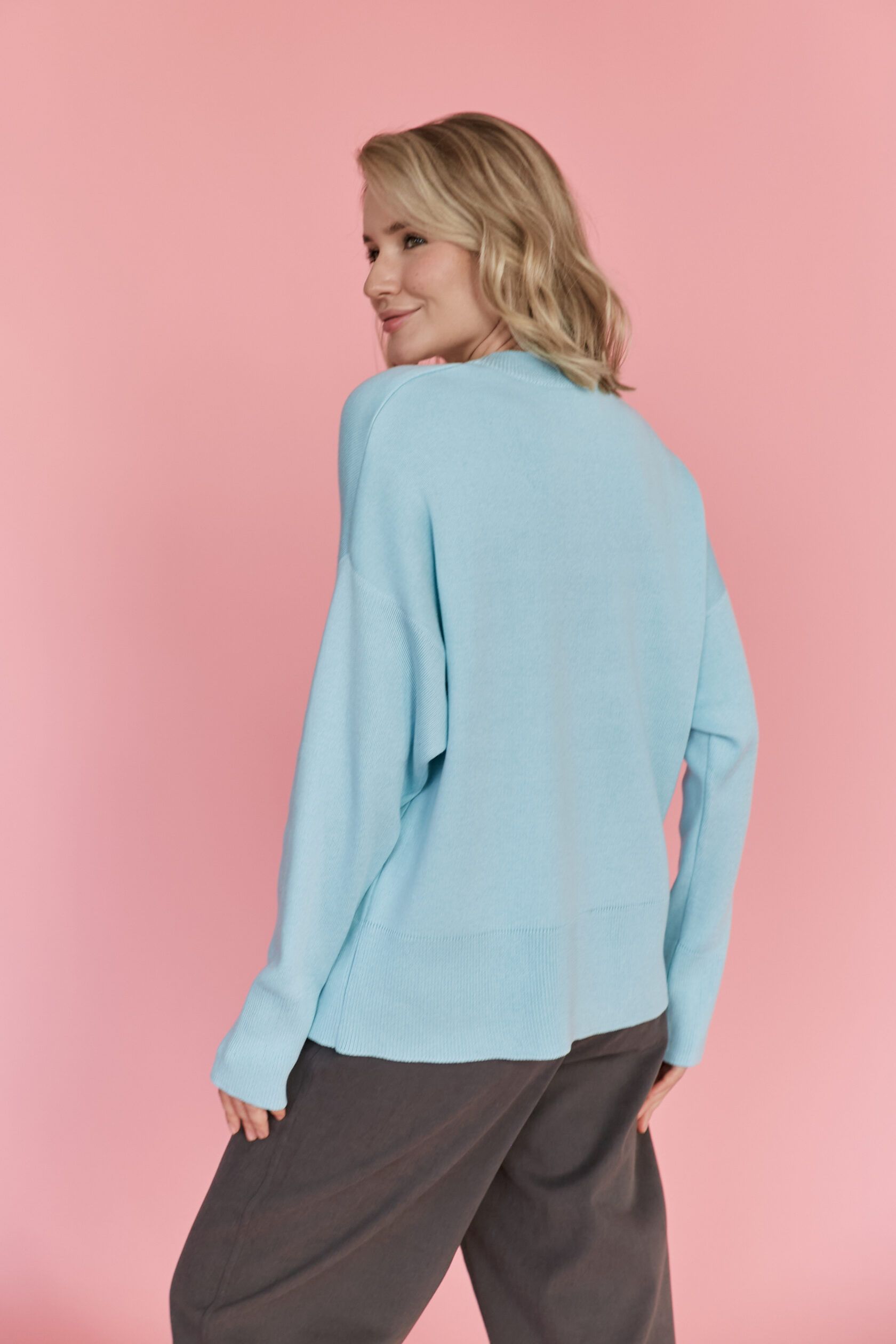 Джемпер Джеки интерлок байкал S-L