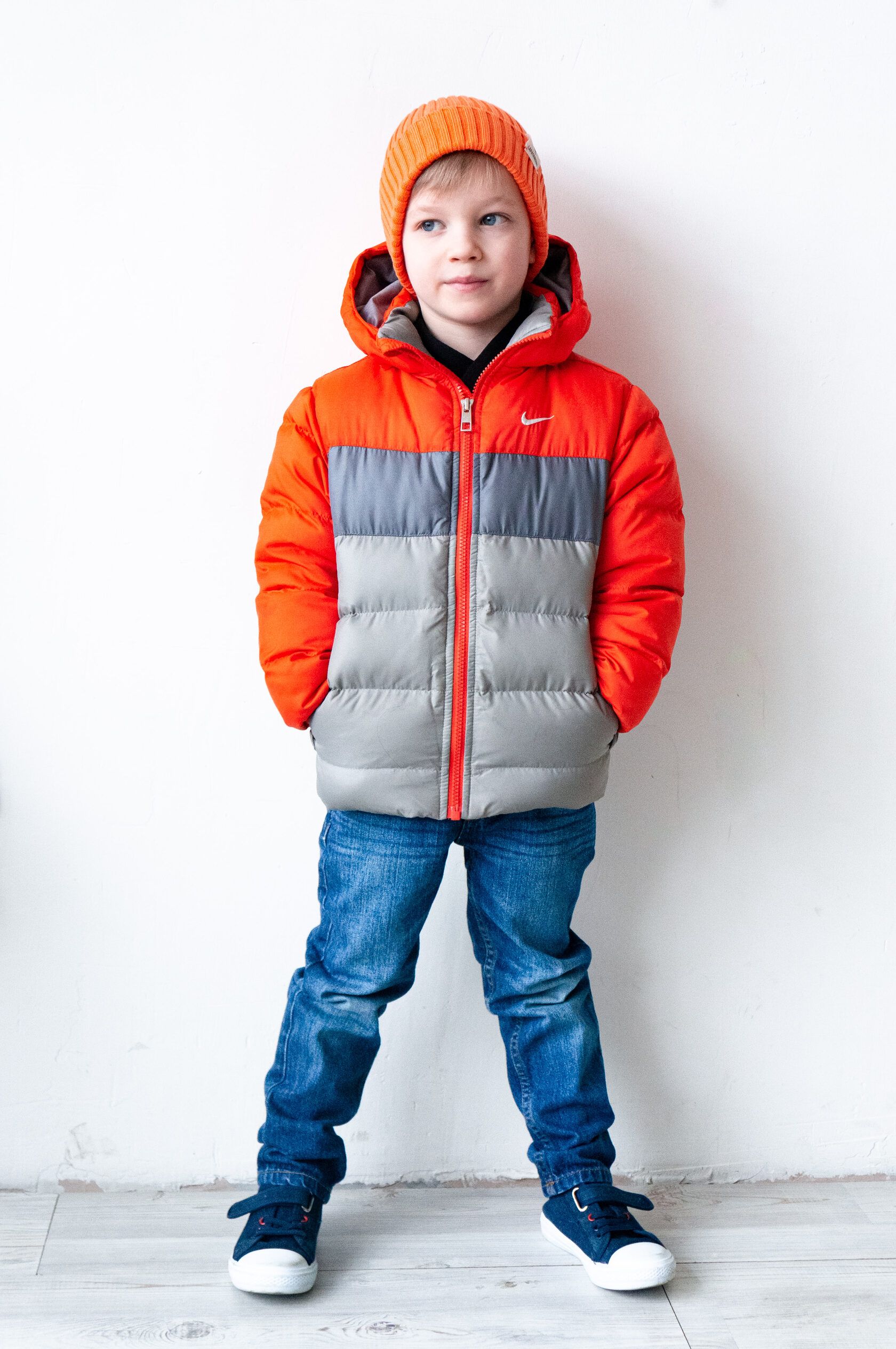 Шапка взрослая апельсин S-L