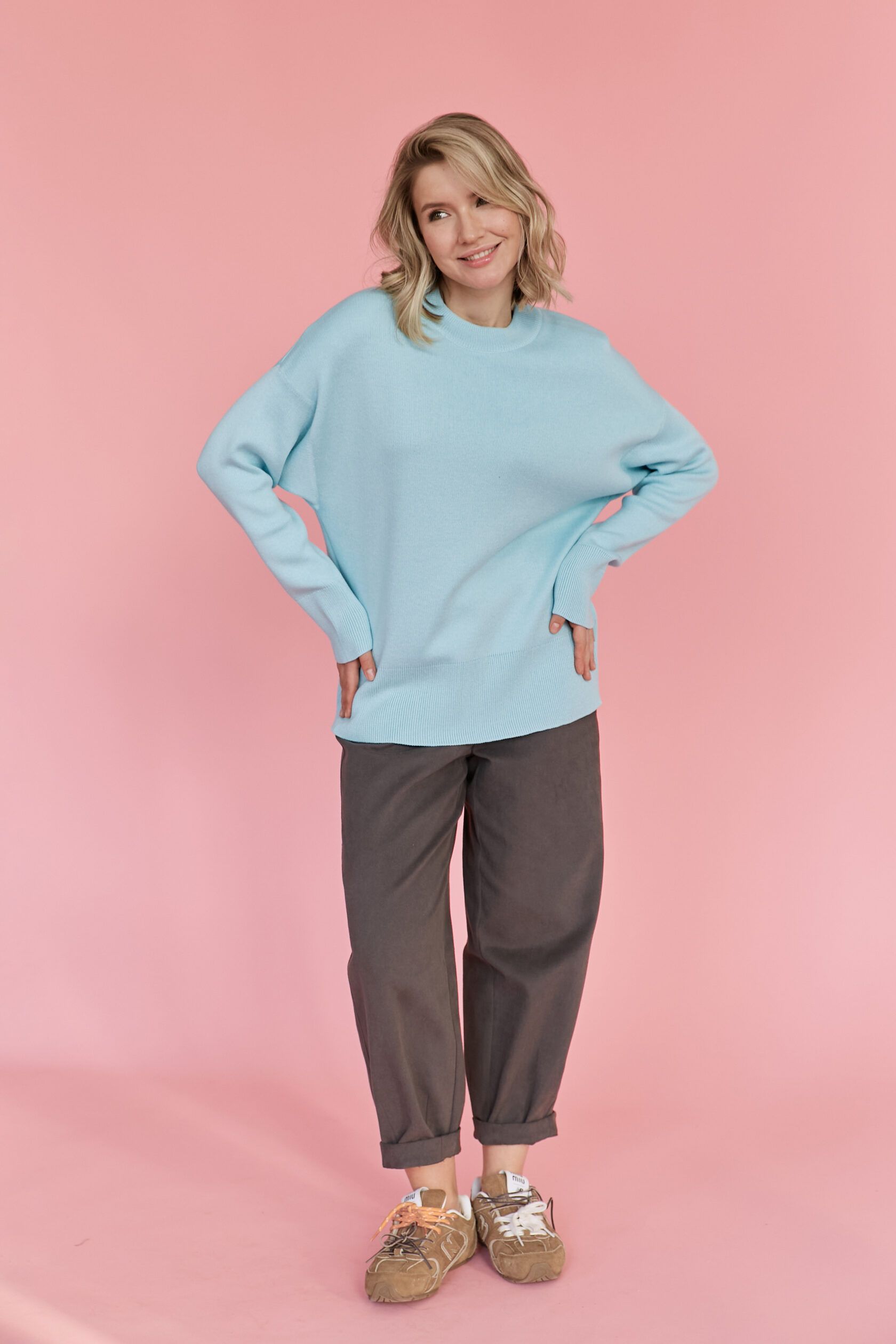 Джемпер Джеки интерлок байкал S-L