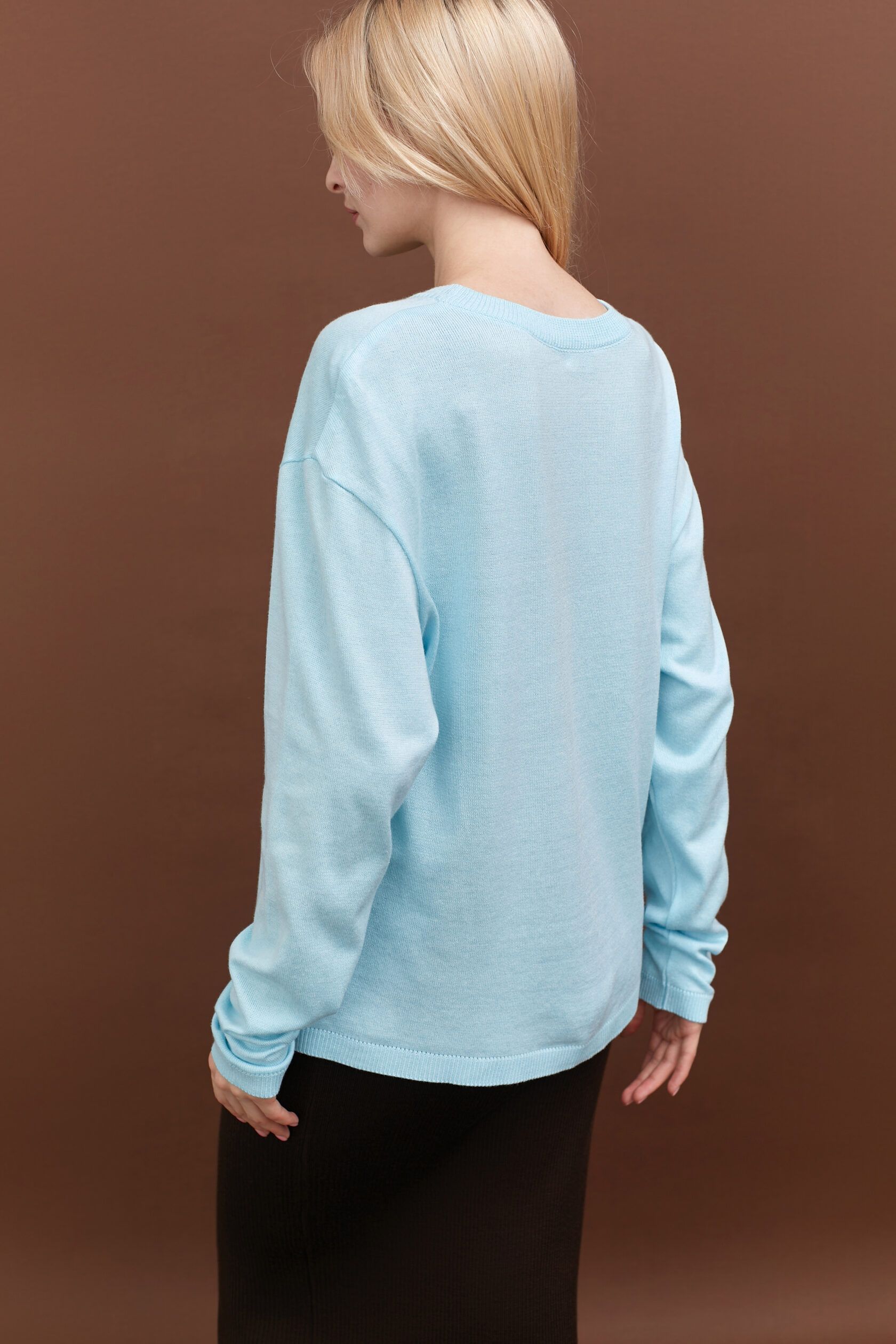 Лонгслив женский байкал M