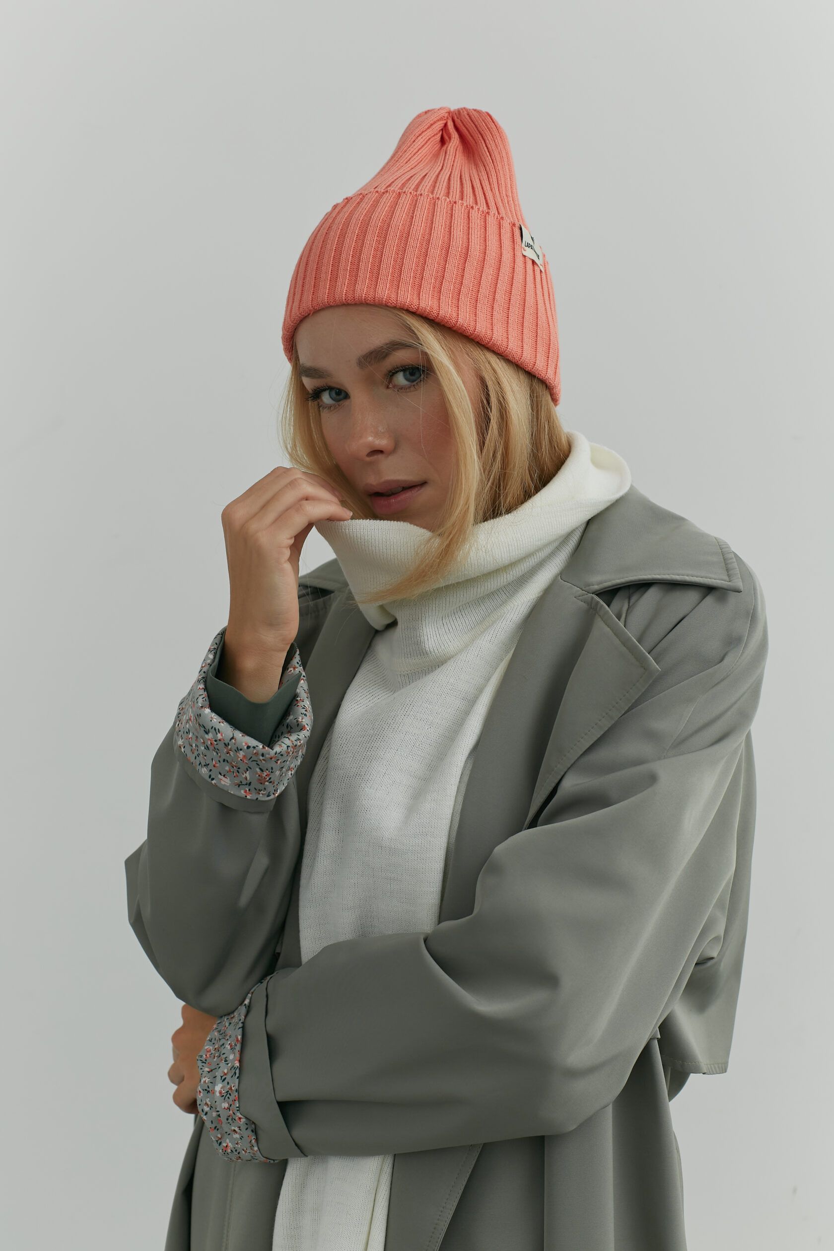 Тренч женский олива S-M