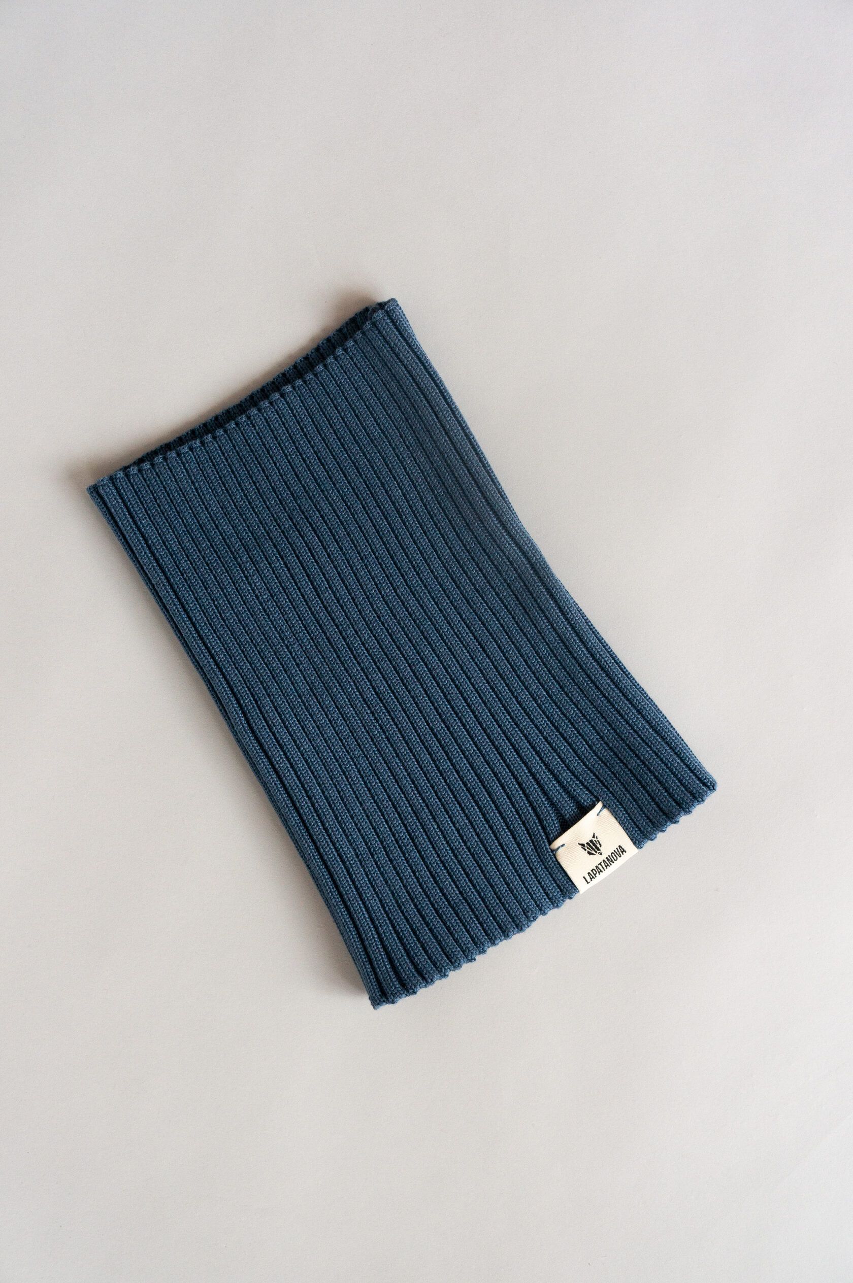 Снуд синий джинс S-L