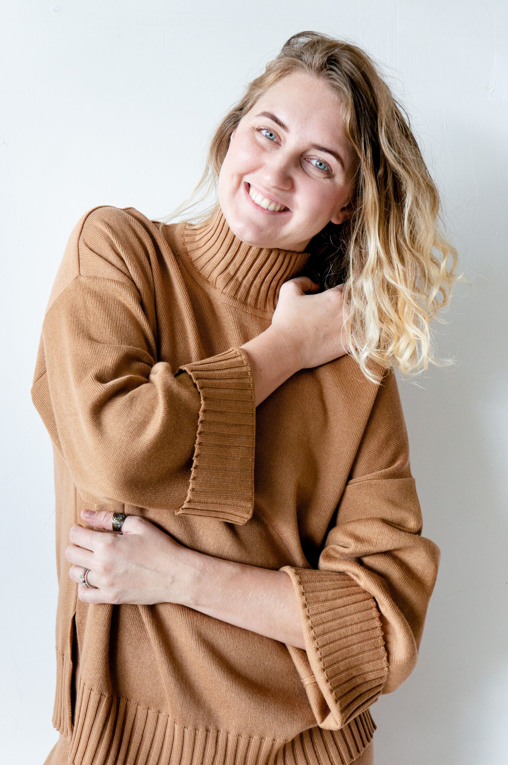 Свитер Кострома орех M-L