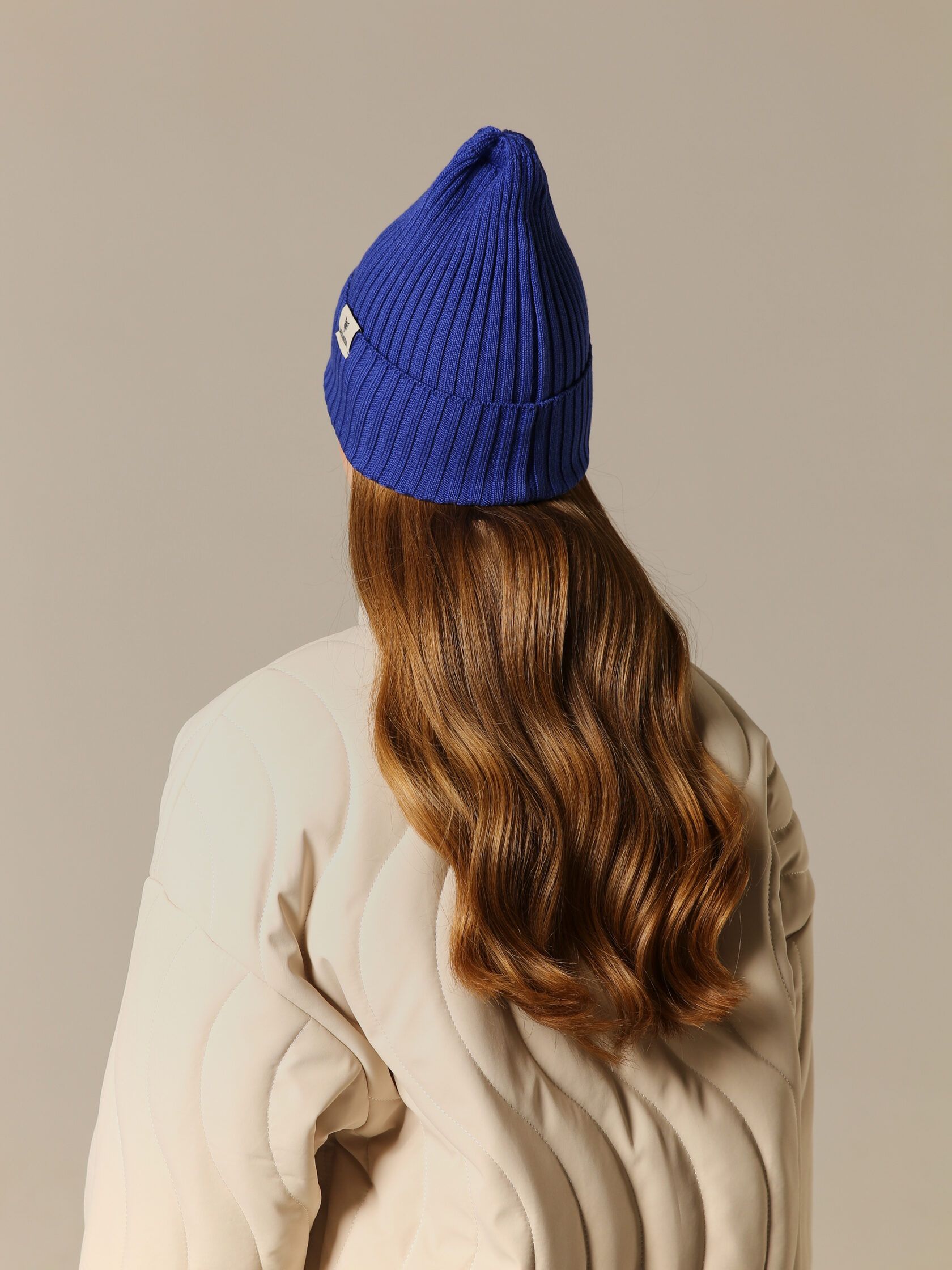 Шапка взрослая electric синий S-L