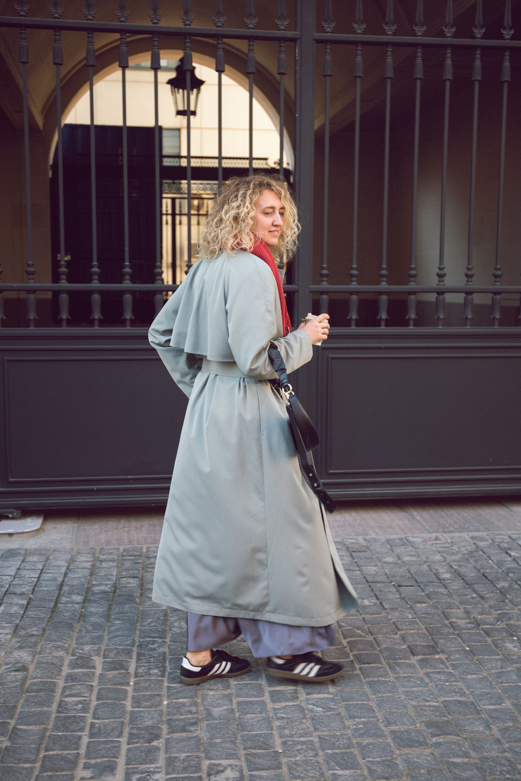 Тренч женский олива S-M