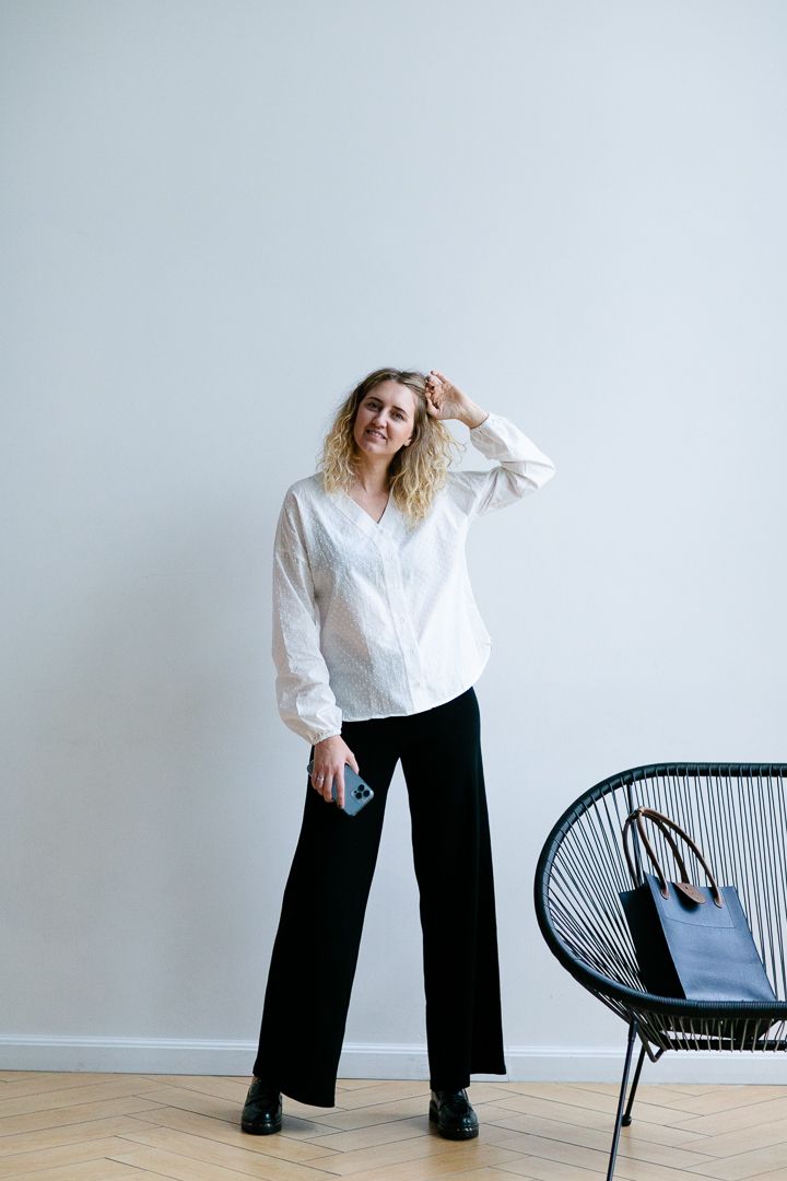 Брюки трикотаж черный XS-S