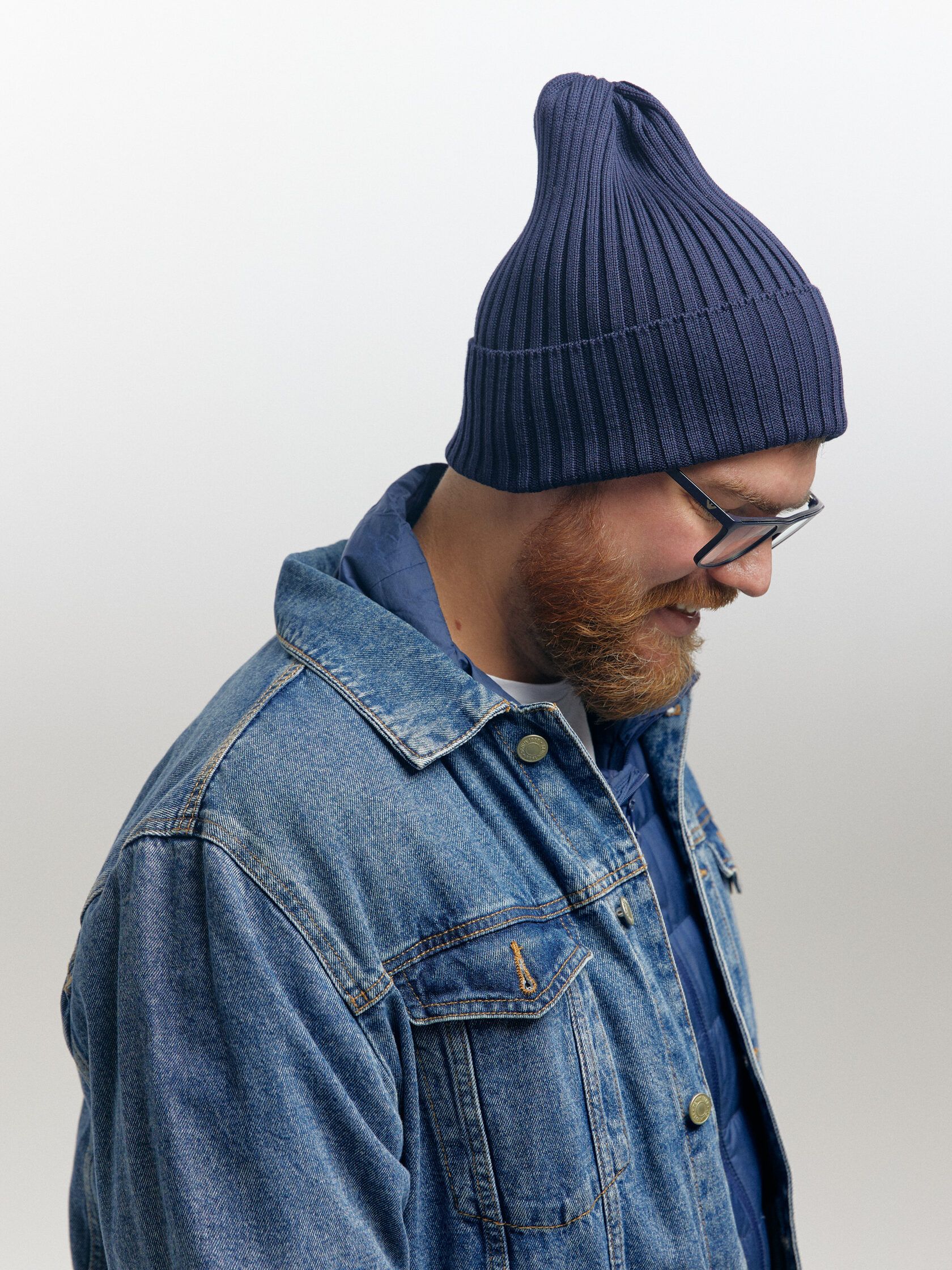 Шапка Взрослая синий S-L