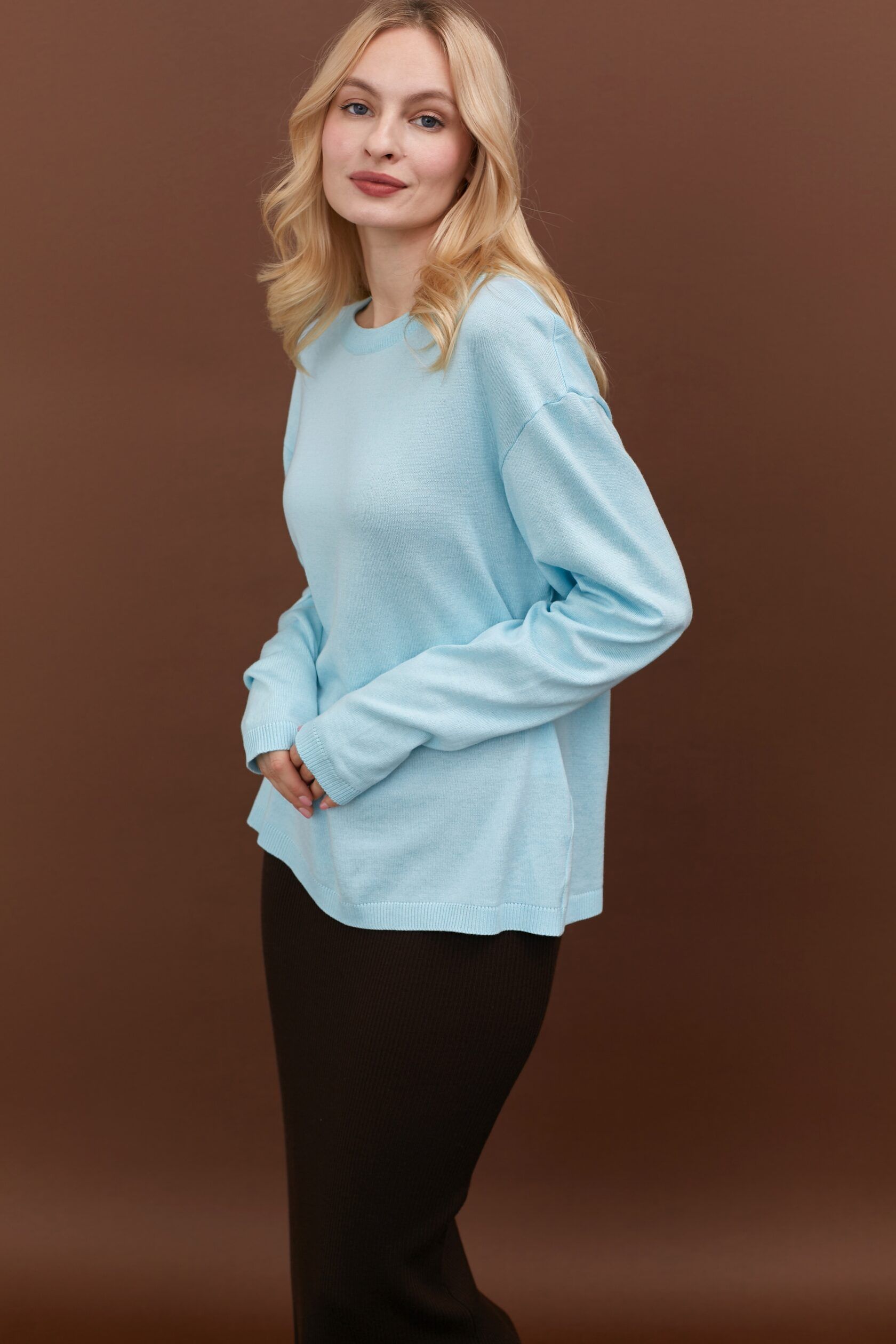 Лонгслив женский байкал M