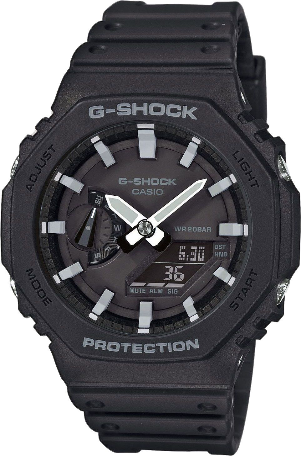Casio G-Shock GA-2100, черный