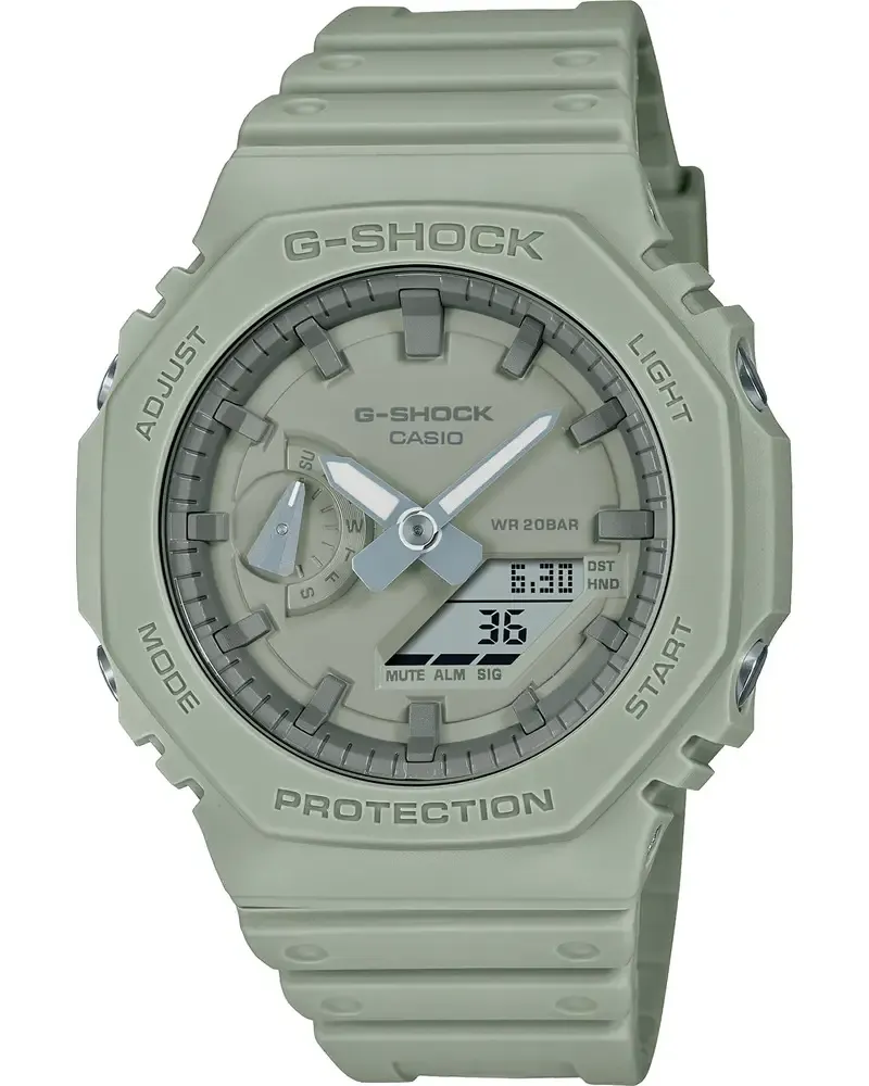 Casio G-Shock GA-2100, Серый хаки