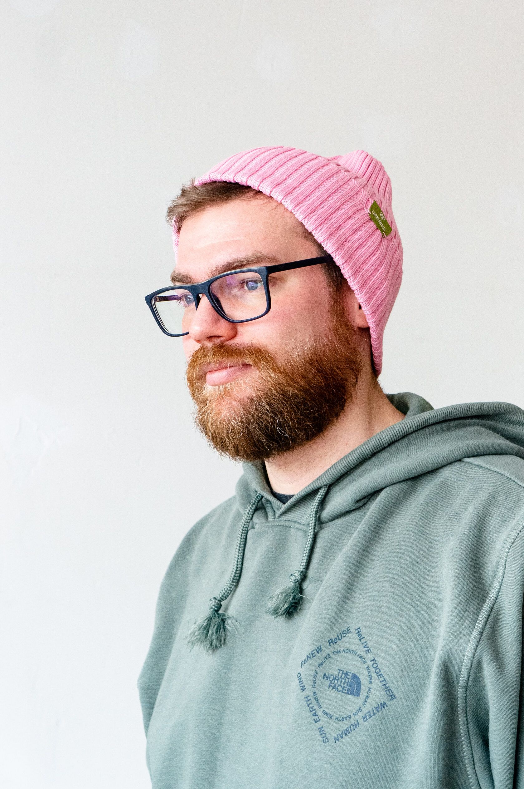 Шапка взрослая розовый S-L