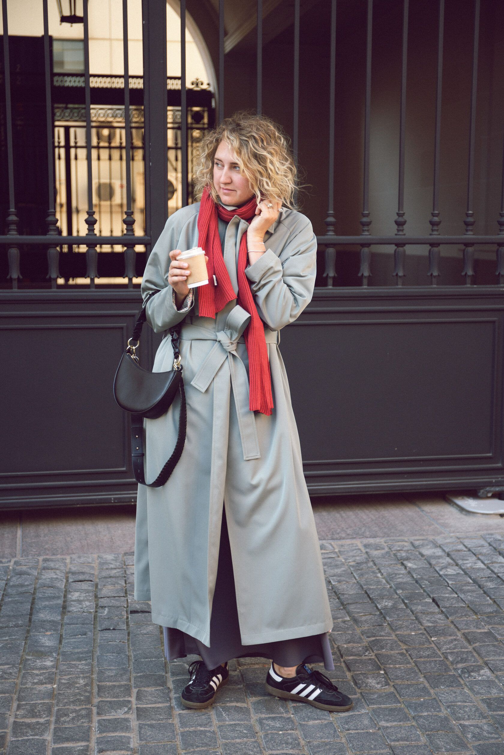 Тренч женский олива S-M