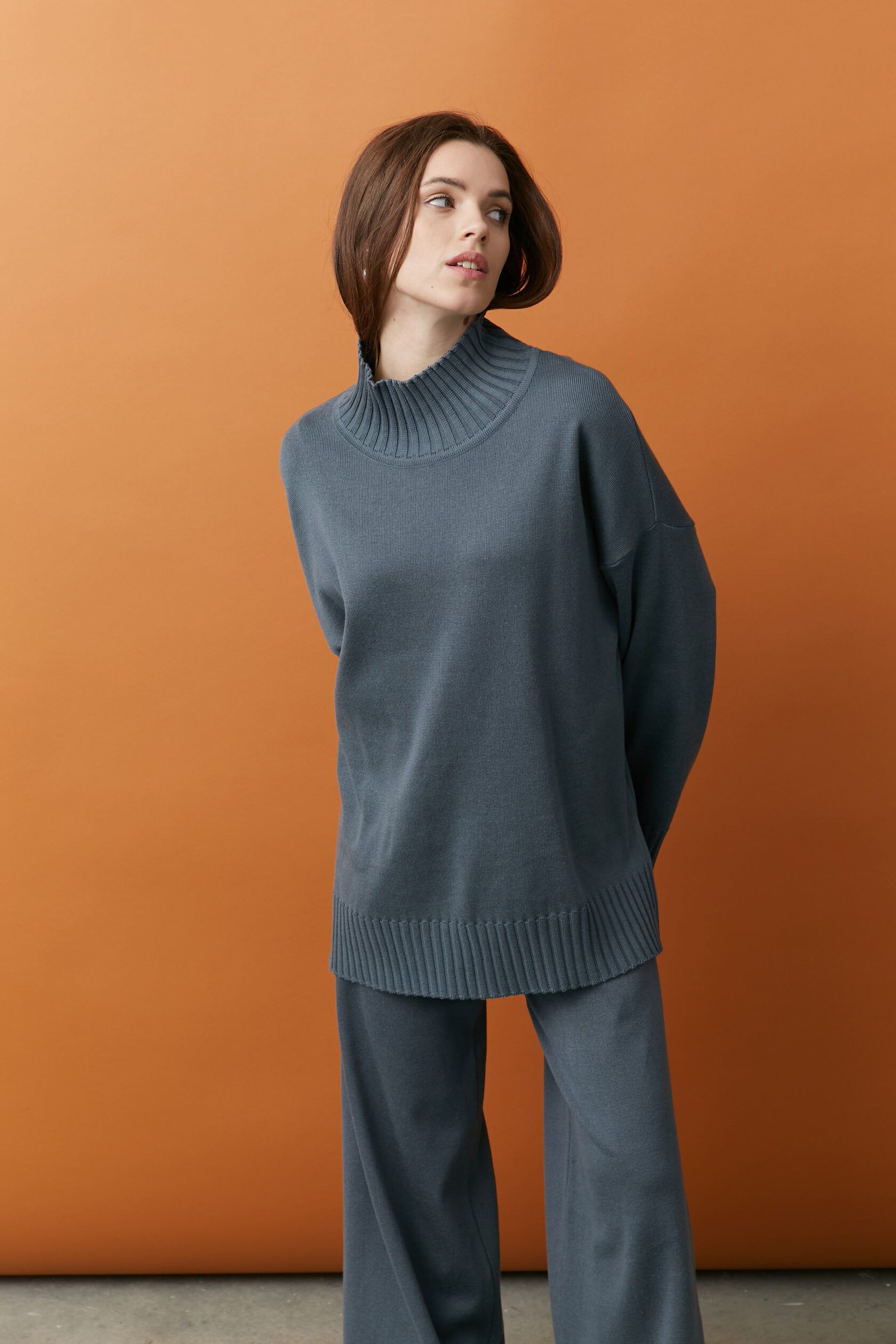 Свитер Кострома графит XS-S