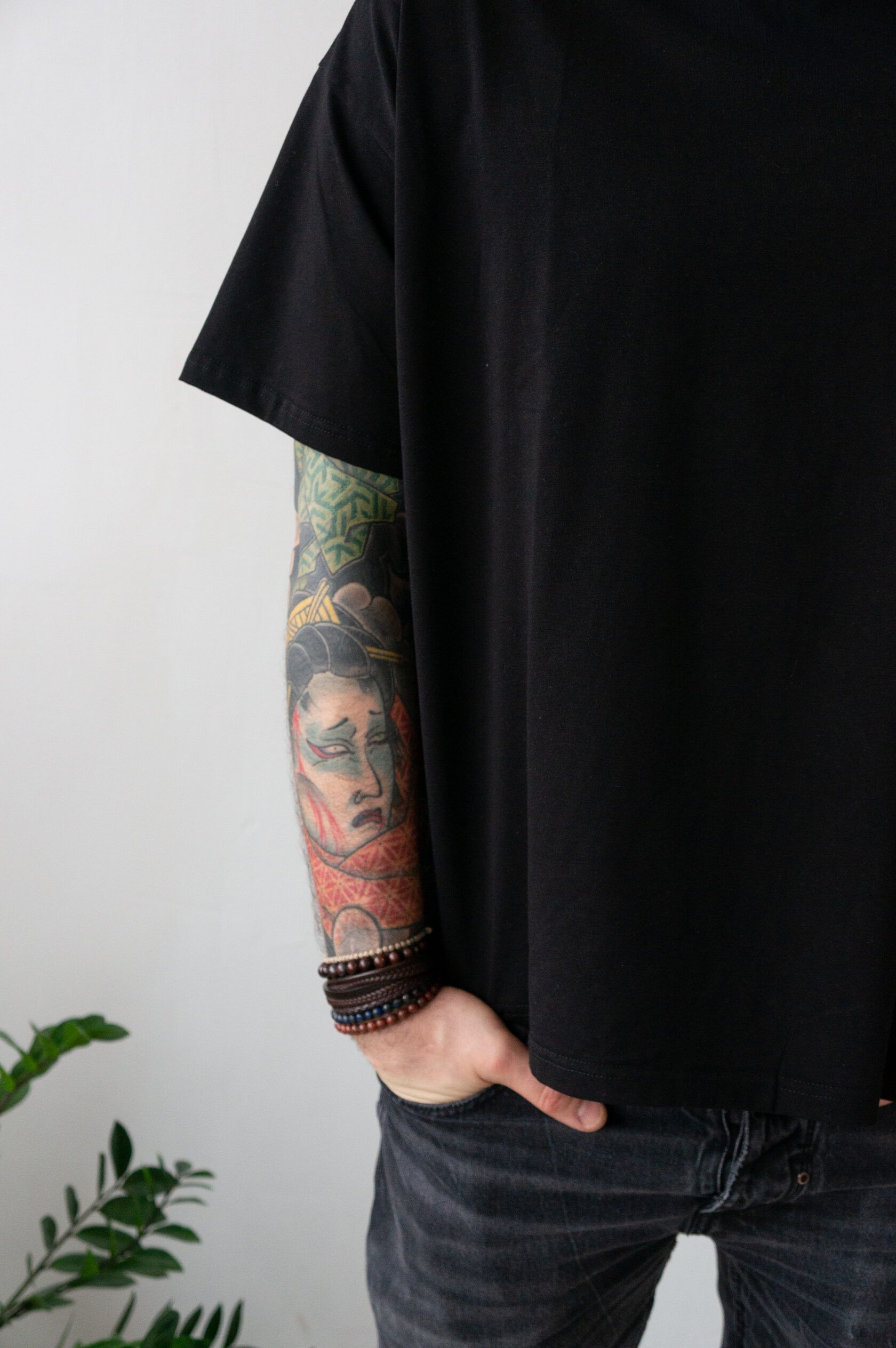 Футболка мужская черный L-XL