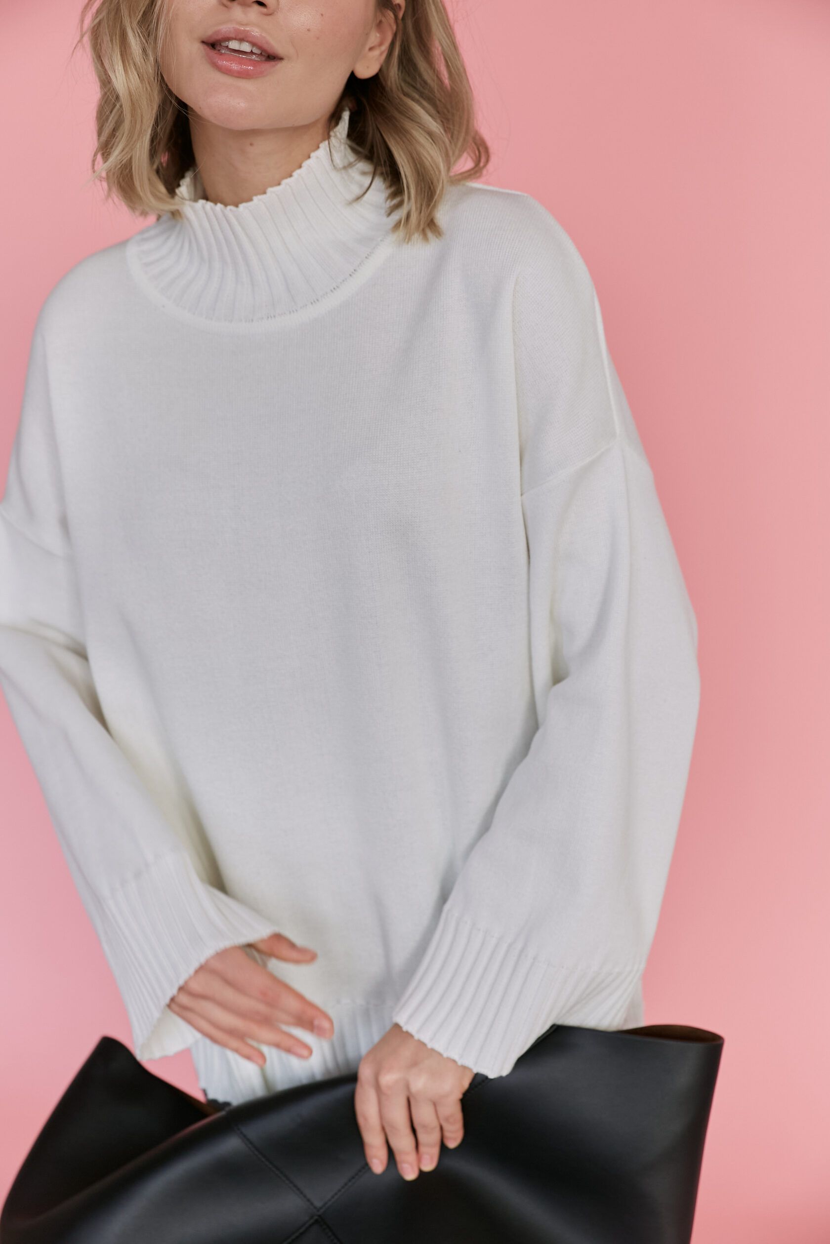 Свитер Кострома молочный XS-S