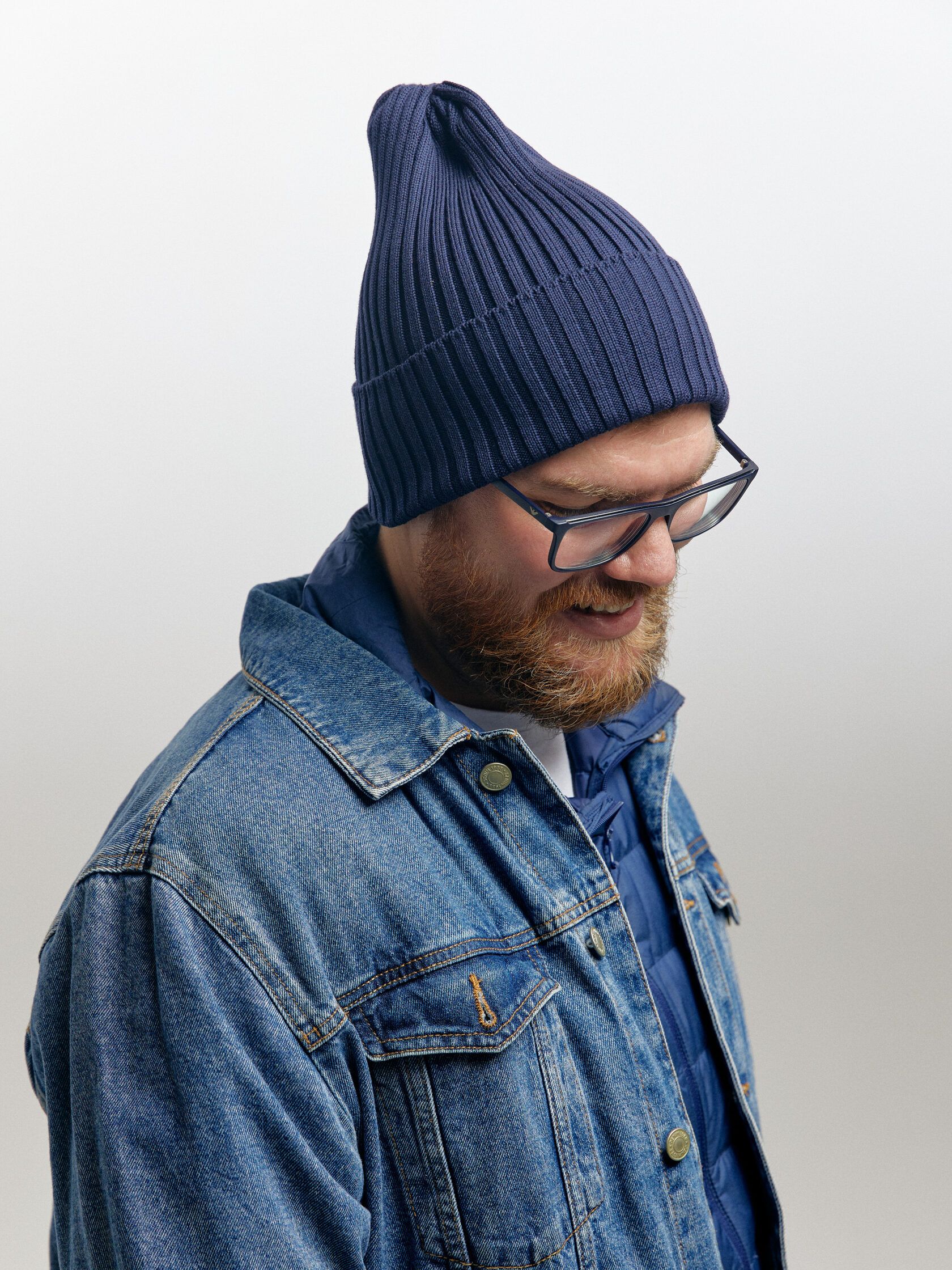 Шапка Взрослая синий S-L