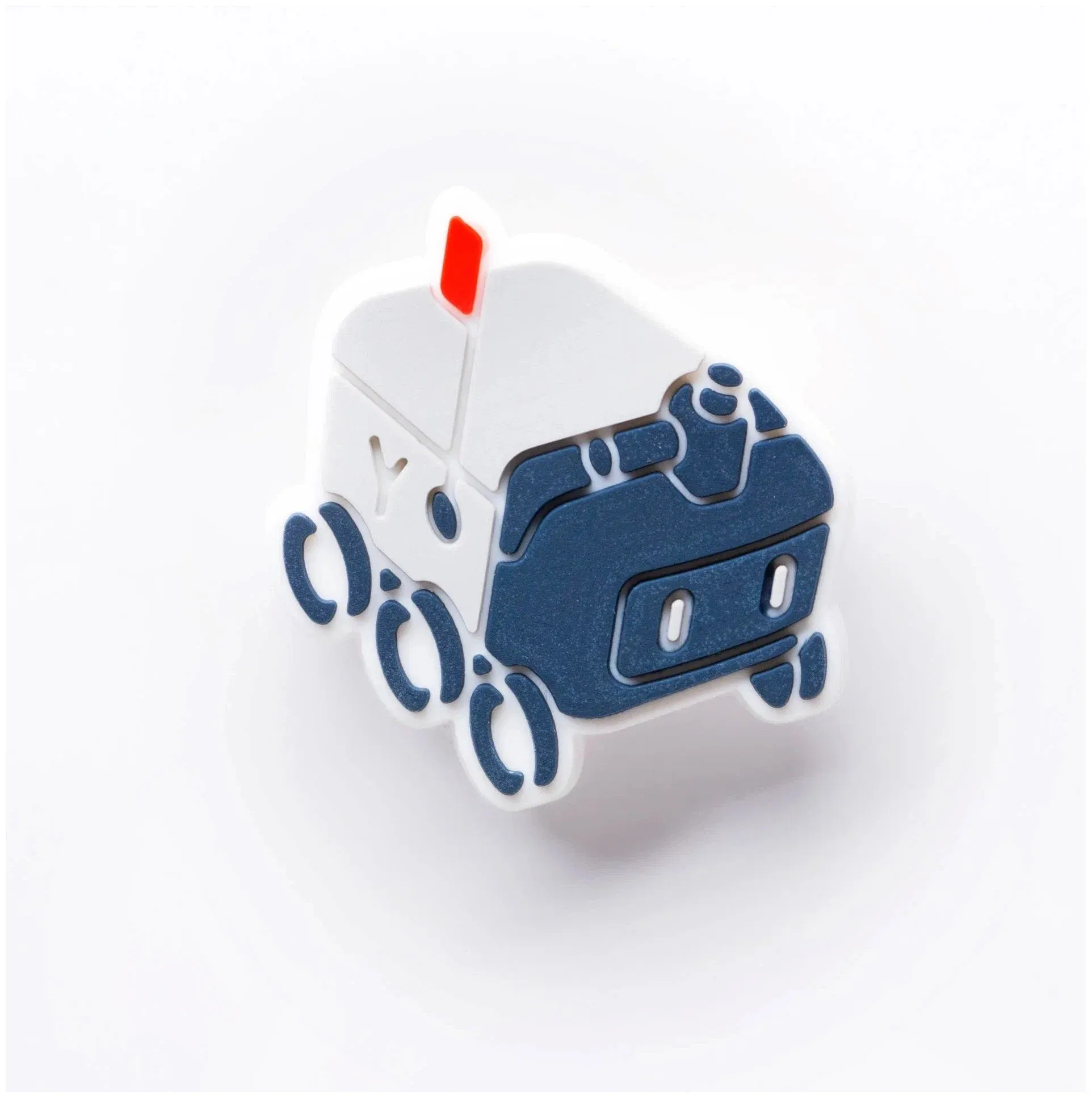 Украшение для обуви Яндекс «Робот-доставщик», мультиколор, силиконовое, для взрослой обуви