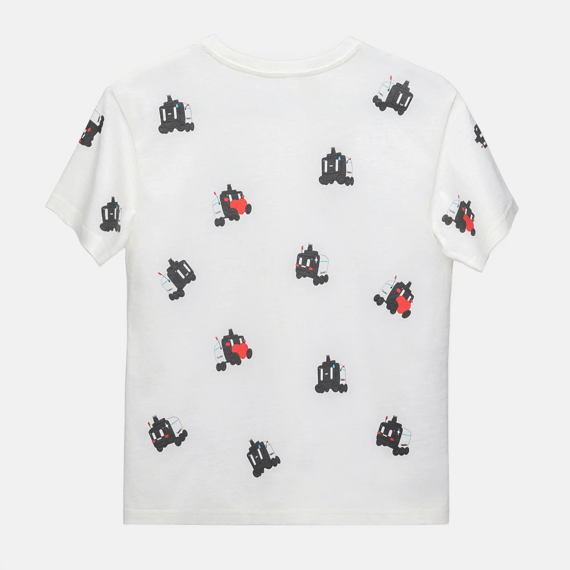 Детская футболка «Робот-доставщик Яндекса»