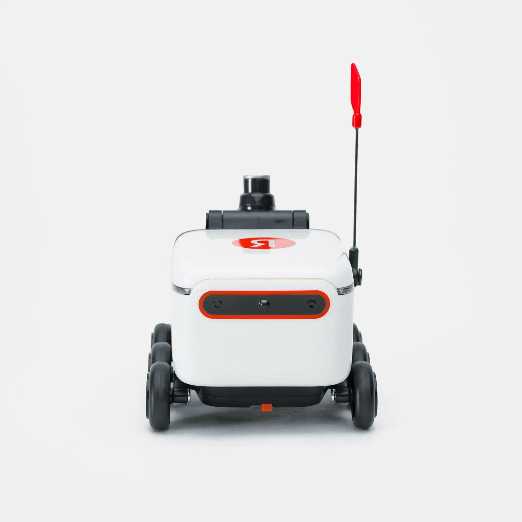 Инерционная игрушка Яндекс «Робот-доставщик», дисковые батарейки