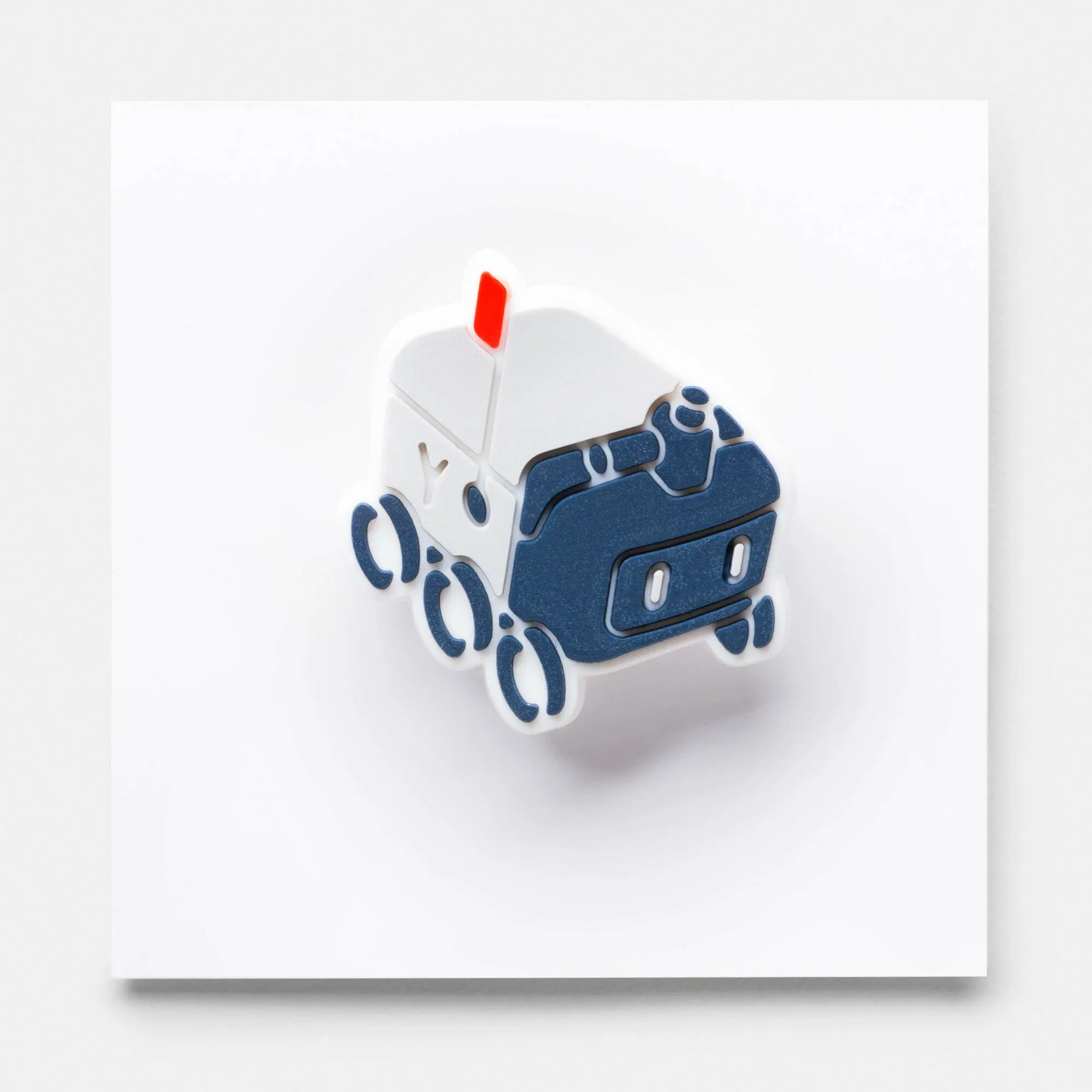 Украшение для обуви Яндекс «Робот-доставщик», мультиколор, силиконовое, для взрослой обуви