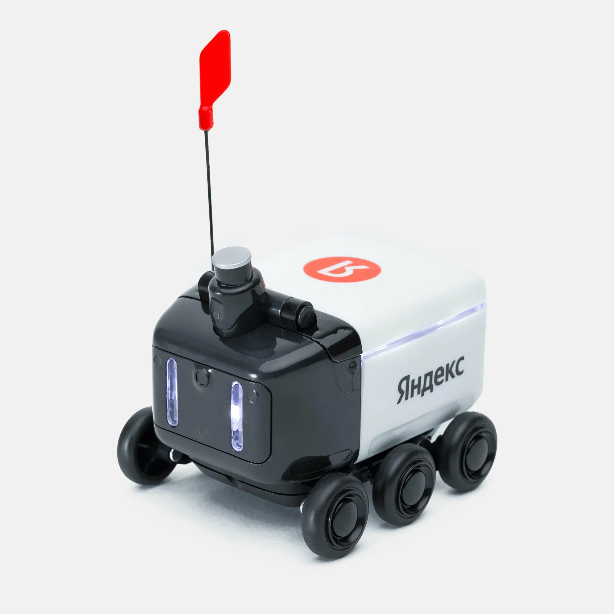 Инерционная игрушка Яндекс «Робот-доставщик», дисковые батарейки